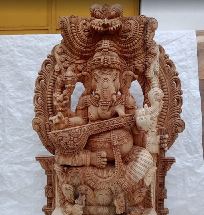 Wedding Statues & Decor Sculptures: Fiber, Stone, Wood